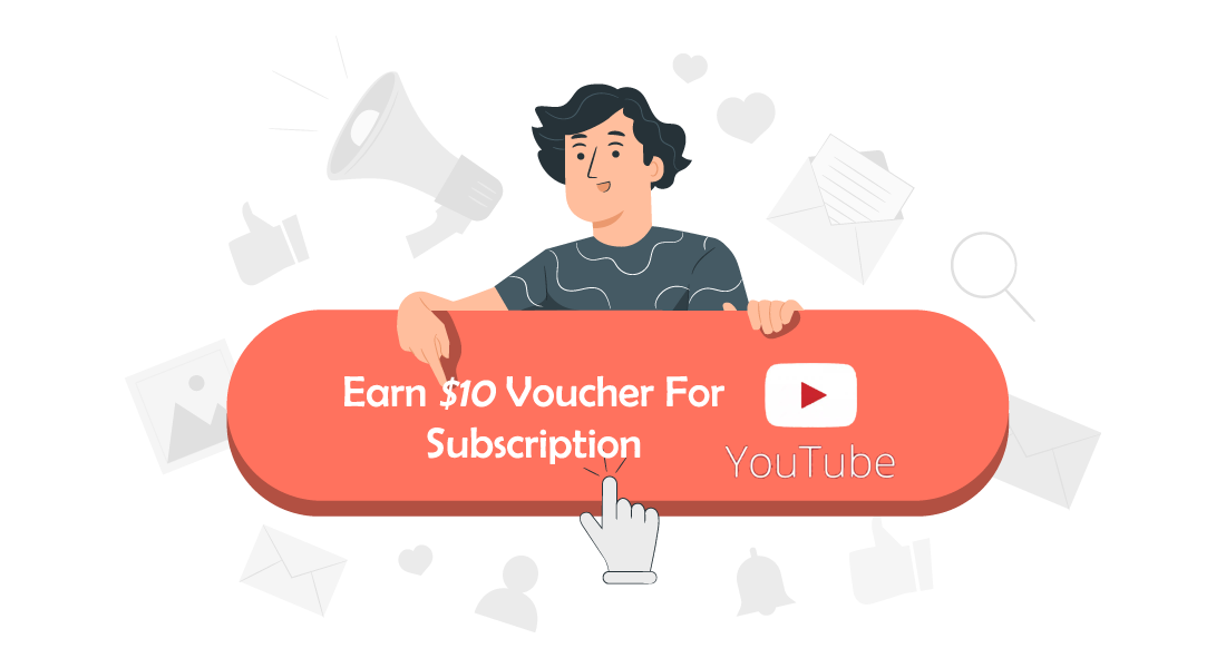 Earn $10 Voucher For Subscription