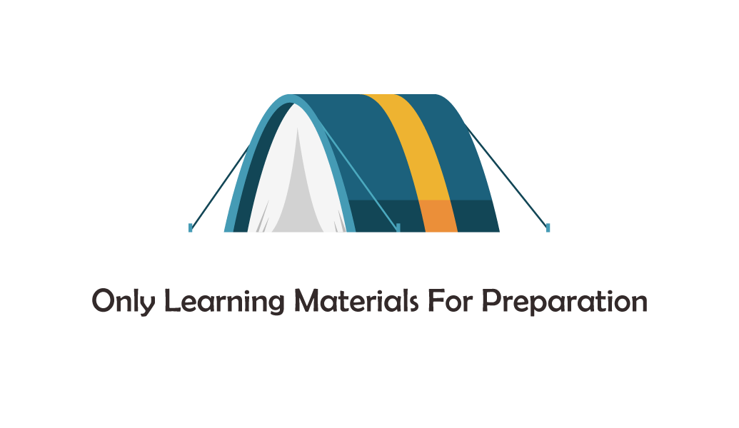 Only Learning Materials For Preparation